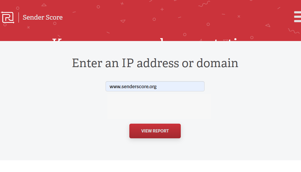 Enter your IP address Enter your IP address