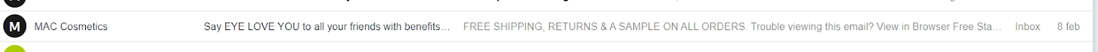 Email subject line Email subject line