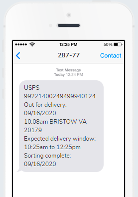 USPS delivery update SMS USPS delivery update SMS