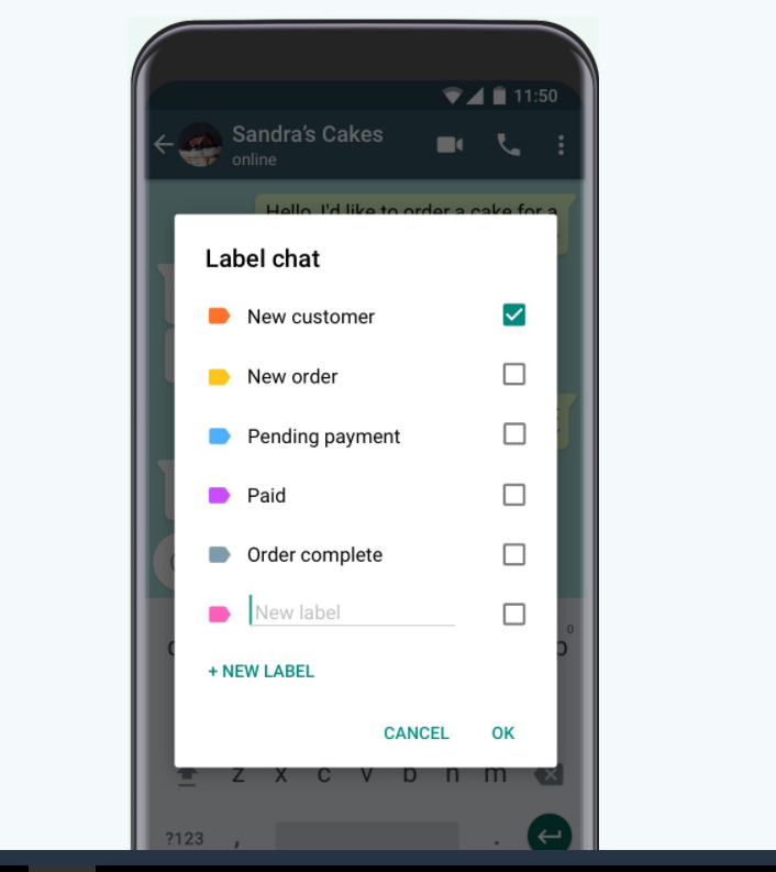 Managing your WhatsApp communication with Labels Managing your WhatsApp communication with Labels