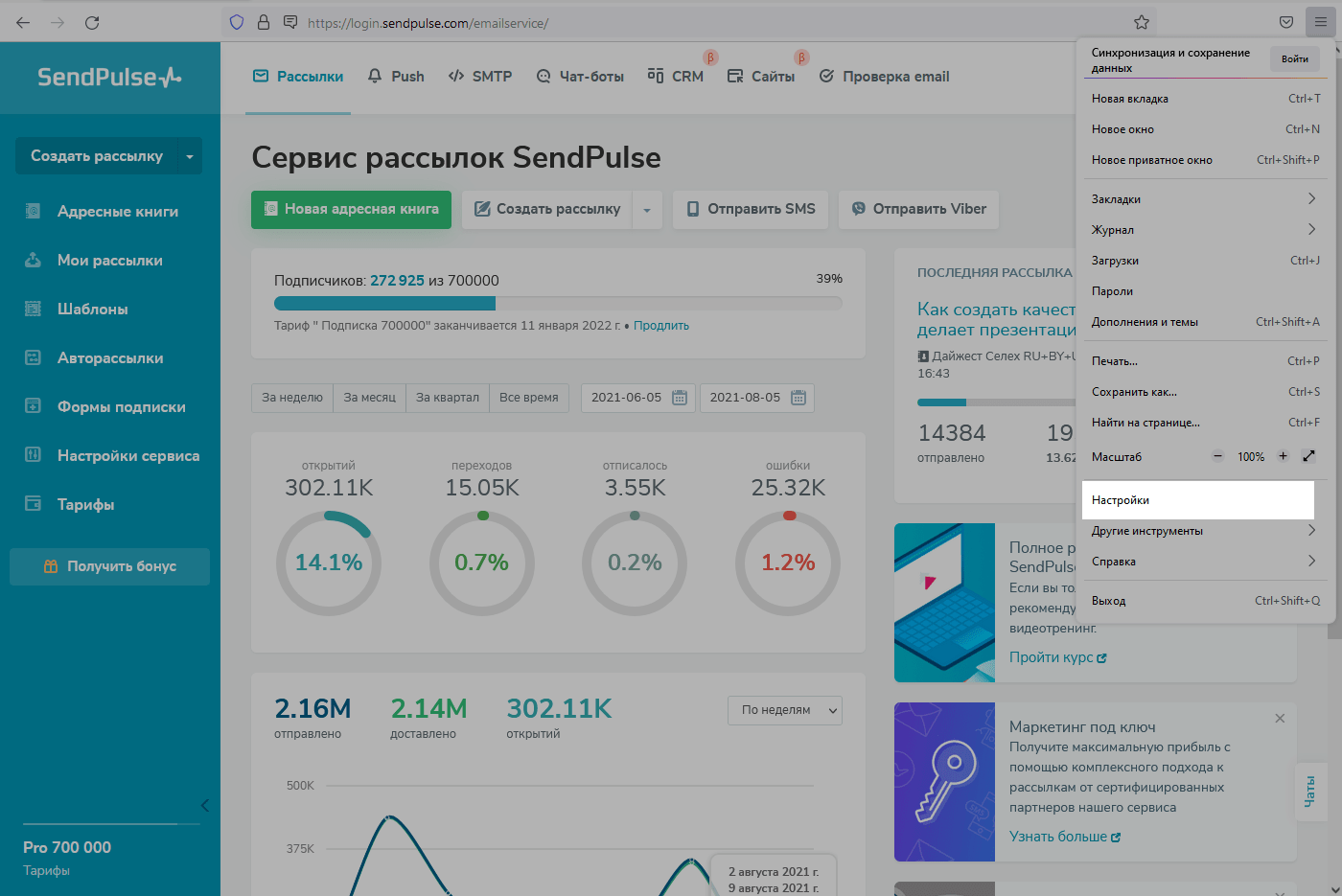 Как удалить временные файлы сервиса SendPulse в веб браузерах | SendPulse