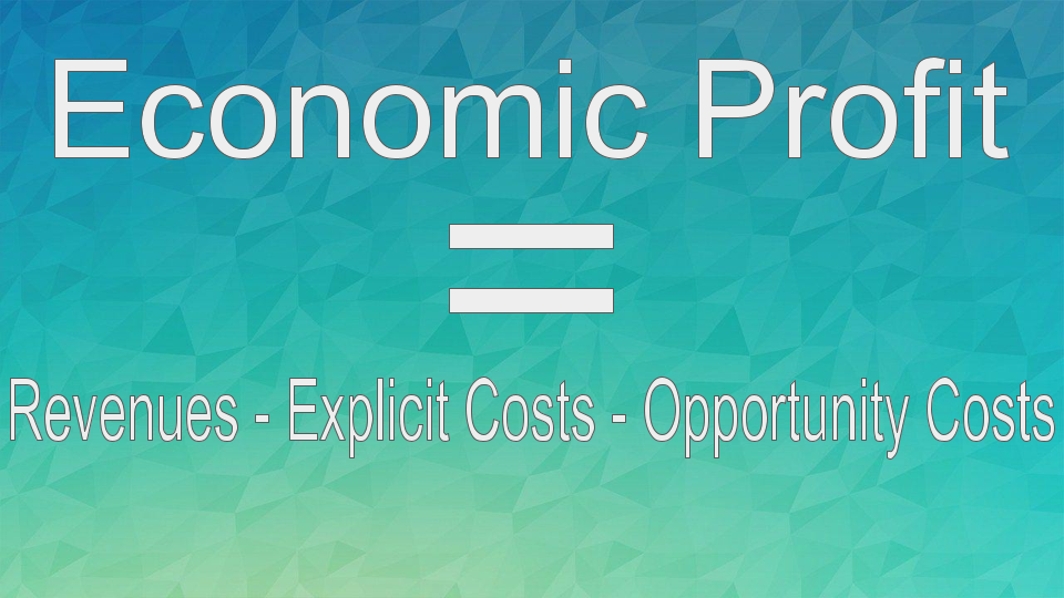 Profit Formula Economics