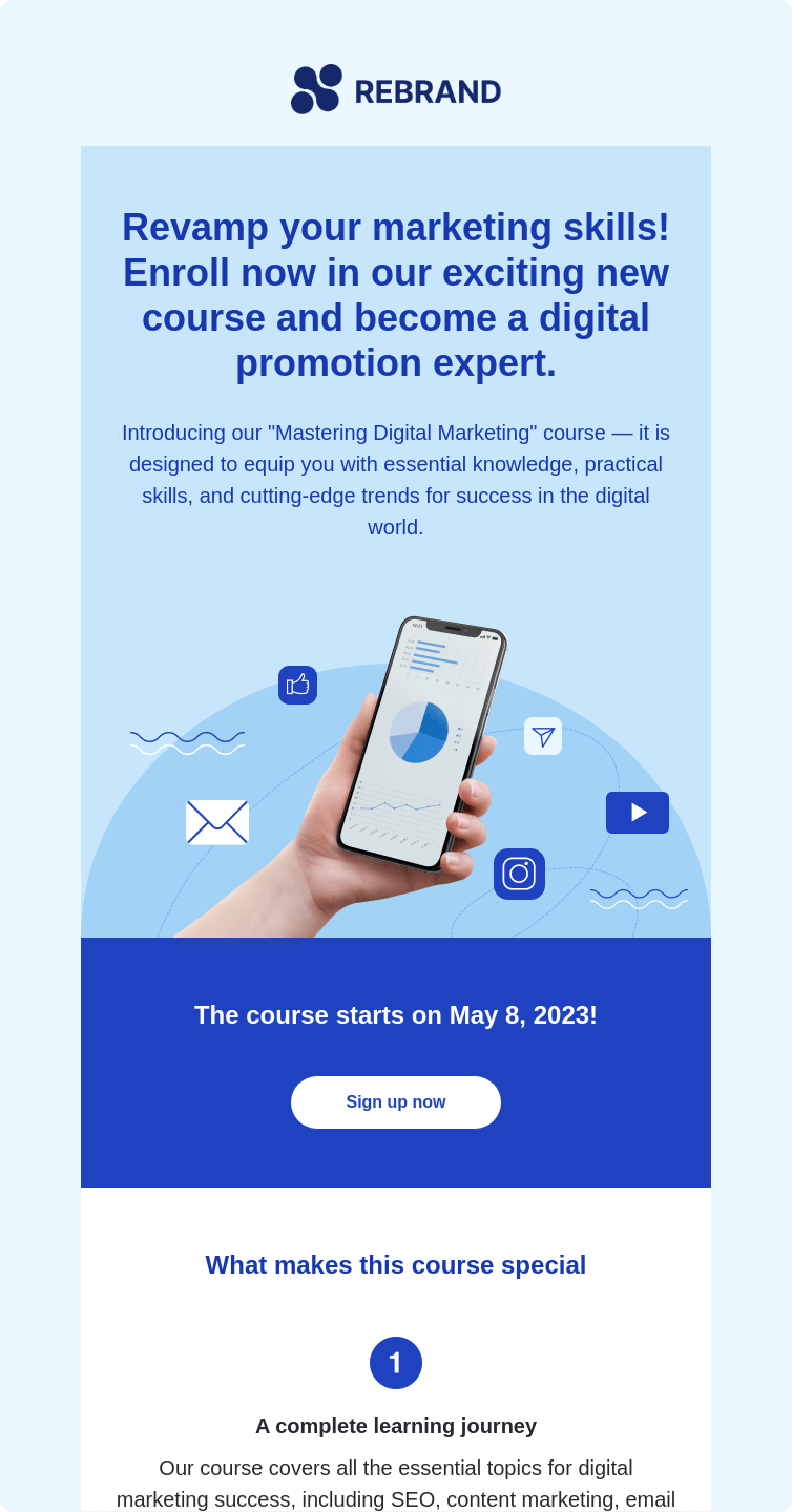 Convite para curso online