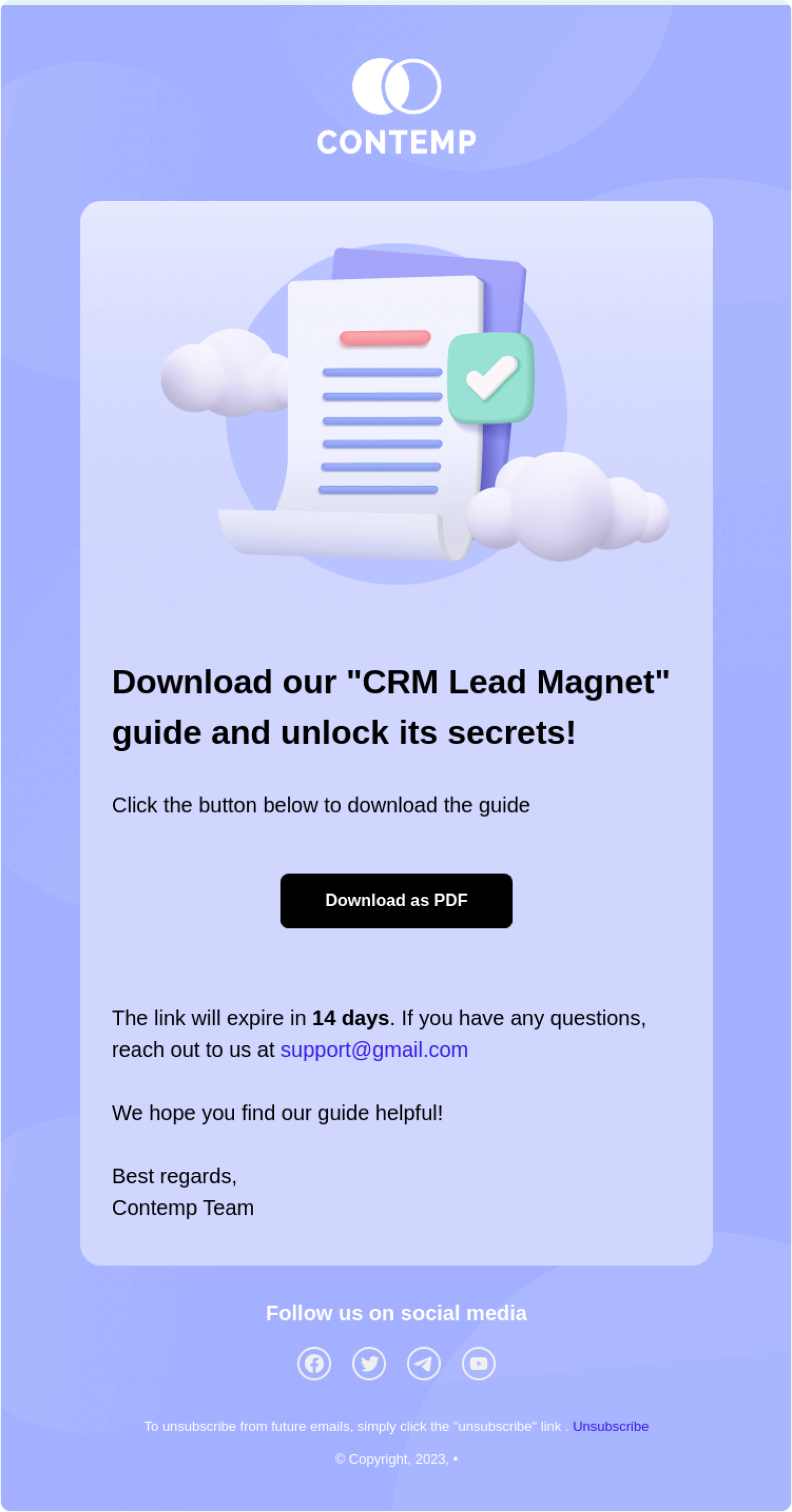Download do lead magnet