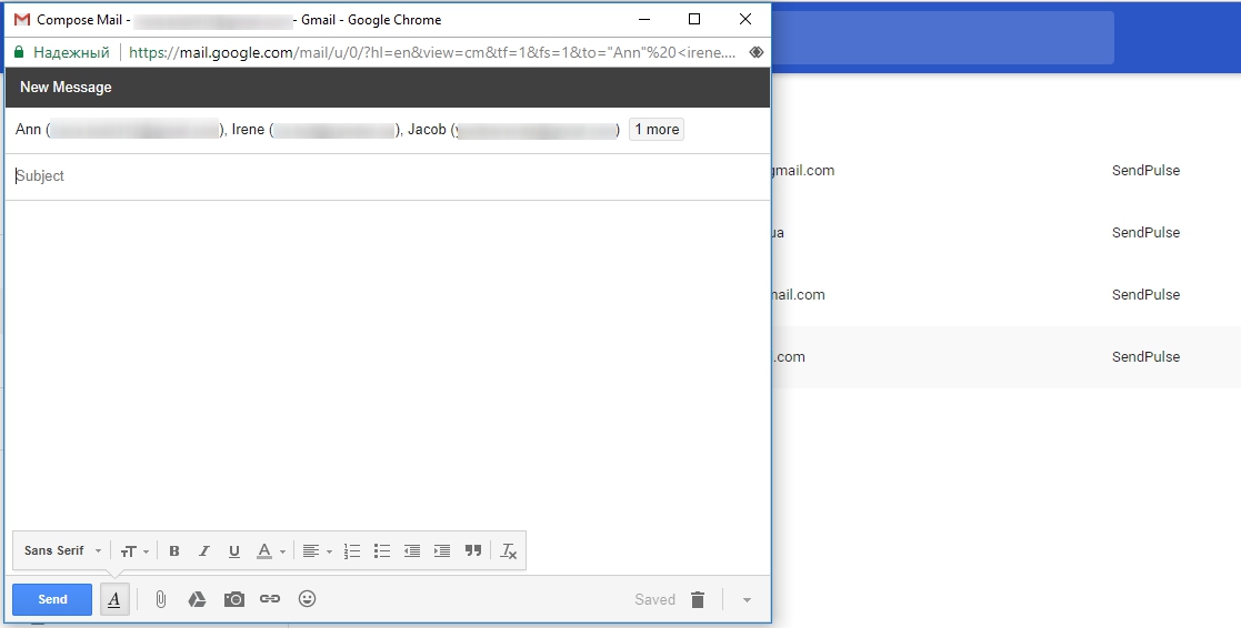 Gmail’de bir e-posta kampanyası gönderin