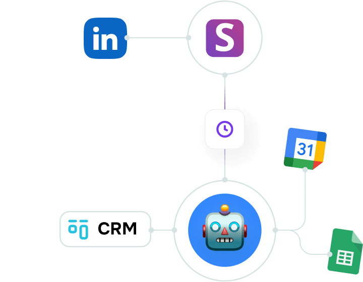 Como funciona a automação de conversas do LinkedIn na SendPulse?