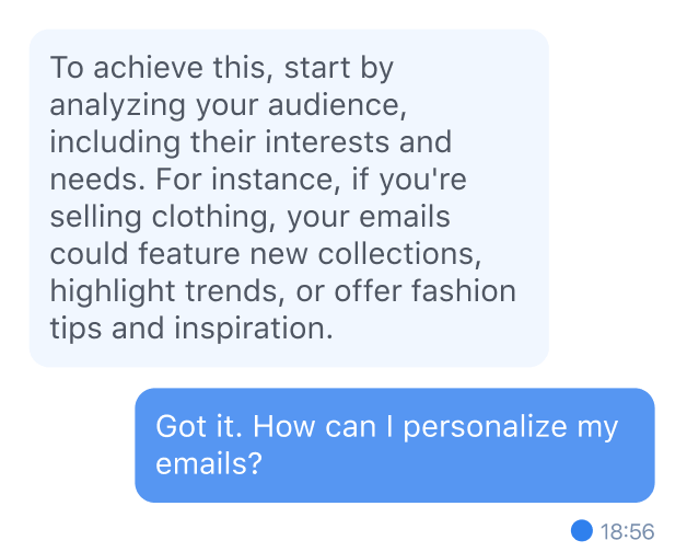 Experiência de aprendizado responsiva
