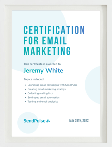 certificate-marketing