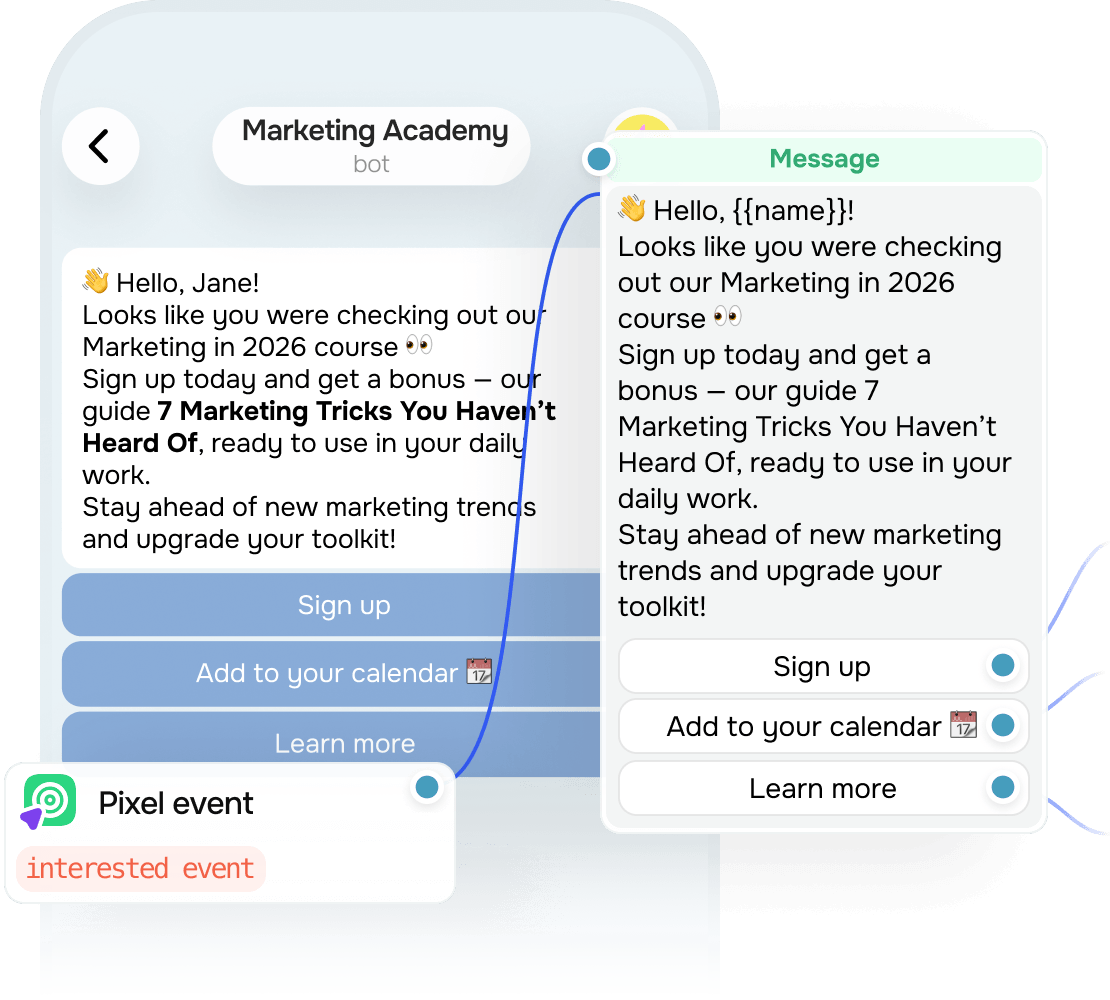 Execute fluxos de chatbot