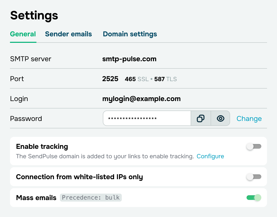 Power your email campaigns with bulk SMTP