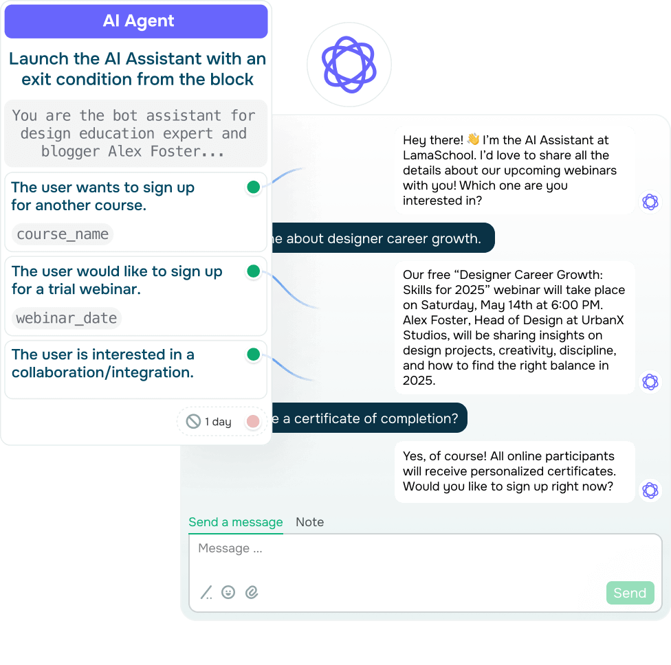 Personalize o suporte com agentes de IA