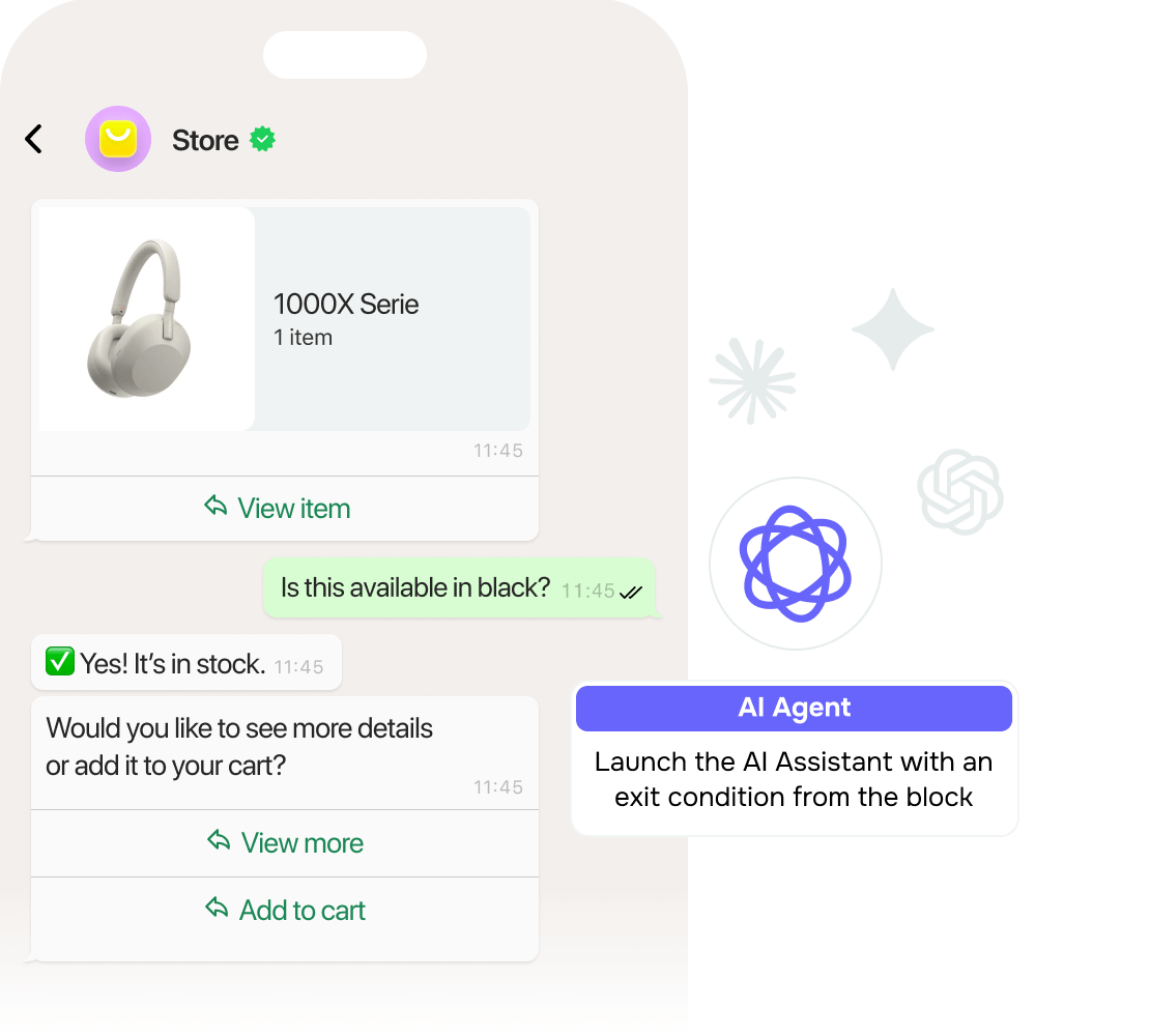 Automate conversations and close deals faster with AI