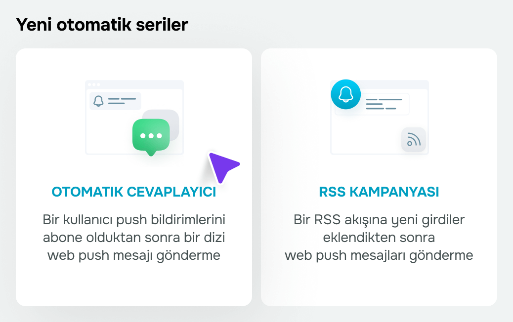 webpush automations